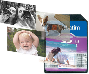 Verbatim SDXC card Photo Recovery